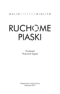 xxx — Ruchome piaski