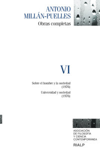 Antonio Milln-Puelles; — Milln-Puelles. VI. Obras completas