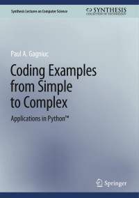 Paul A. Gagniuc — Coding Examples from Simple to Complex：application in python