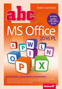 Adam Jaronicki — ABC MS Office 2016 PL