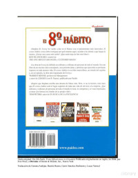 Stephen R. Covey & Ken Blanchard — El 8° Habito