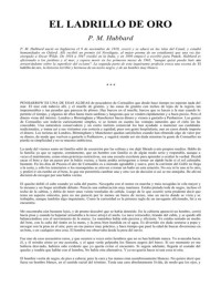 P. M. Hubbard — EL LADRILLO DE ORO