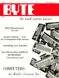 Unknown — Byte Magazine Volume 00 Number 01 - The Worlds Greatest Toy