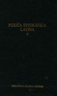 Varios autores; — Poesa epigrfica latina II