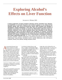 JACQUELYN J. MAHER, M.D. — Exploring Alcohol’s Effects on Liver Function