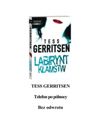 Gerritsen Tess — Labirynt klamstw