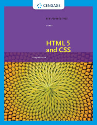 Patrick M. Carey; — New Perspectives on HTML5 and CSS3: Comprehensive, 8th ed