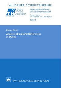 Danina Reiser — Analysis of Cultural Differences in Dubai