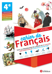 Collectif — Cahier de français 4e