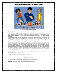 Unknown — Daemon - As aventuras de Jackie Chan 