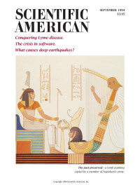 Scientific American, Inc. — September 1994
