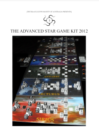 Black Glyph Society — THE ADVANCED STAR GAME KIT 2012