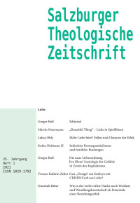 Judith Gruber (Hg.); — Salzburger Theologische Zeitschrift. 25. Jahrgang, 1. Heft 2021