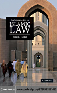 Wael B. Hallaq — An Introduction to Islamic Law
