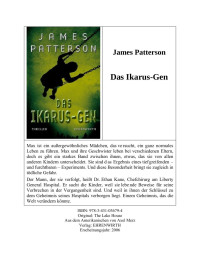 James Patterson — Das Ikarus-Gen