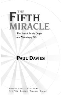 Paul Davies — The Fifth Miracle