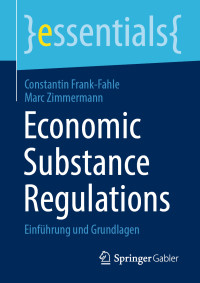 Constantin Frank-Fahle & Marc Zimmermann — Economic Substance Regulations