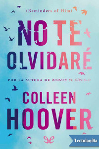 Colleen Hoover — No te olvidaré