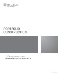 CFA Institute — Portfolio Construction