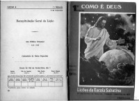lição escola sabatina 1975 - 1º trimestre parte 1 - Como é Deus — lição escola sabatina 1975 - 1º trimestre parte 1 - Como é Deus