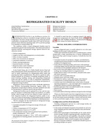 Unknown — R13 Refrigerated Facility Design