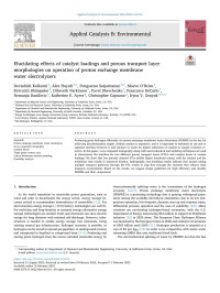 Devashish Kulkarni — Elucidating effects of catalyst loadings and porous transport layer morphologies on operation of proton exchange membrane water electrolyzers