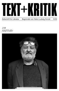 Gerrit-Jan Berendse — Text + Kritik 238. Adolf Endler