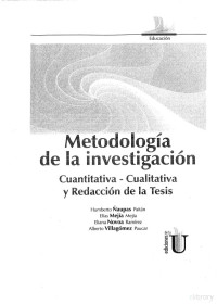 AA. VV. — Metodología de investigación y redacción de la tesis