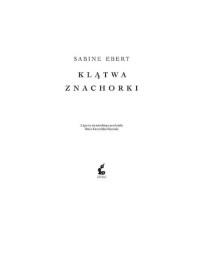 Sabine Ebert — (Znachorka 04) - Klątwa znachorki