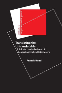 Francis Bond — Translating the Untranslatable