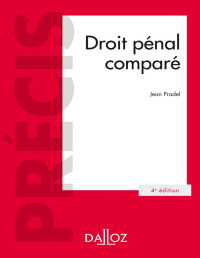 Pradel, Jean — Droit pénal comparé (Précis) (French Edition)