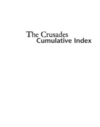 Unknown — The Crusades Reference Library Vol 4 Cumulative Index