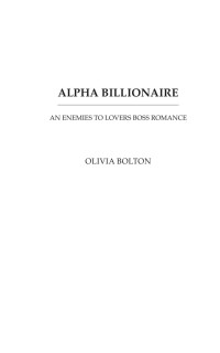 Olivia Bolton — ALPHA BILLIONAIRE