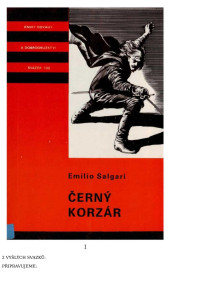 Neznámy autor — KOD 100 - SALGARI, Emilio - Černý korzár