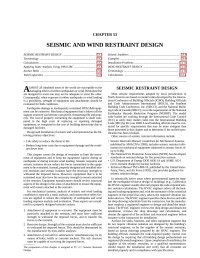 Unknown — A53 Seismic and Wind Restraint Design