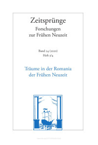 Katharina Münchberg / Paul Strohmaier (eds.) — Träume in der Romania der Frühen Neuzeit