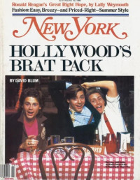 David Blum — Hollywood's Brat Pack / Los Mocosos De Hollywood