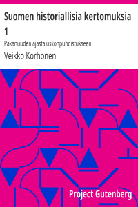 Veikko Korhonen — Suomen historiallisia kertomuksia 1