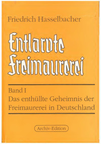 Friedrich Hasselbacher — Entlarvte Freimaurerei