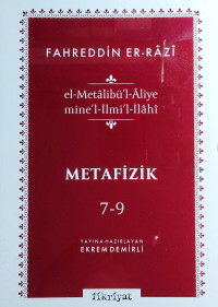 Fahreddin Razi — Metafizik 03 Metalibü Aliye