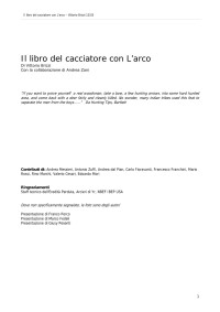 Vittorio Brizzi — Il libro del cacciatore con l'arco