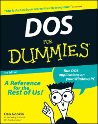 Dan Gookin — DOS For Dummies