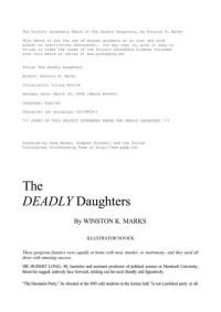 Winston K. Marks — The Deadly Daughters