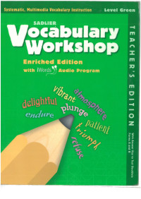 Jerry L. Johns, Ph.D — Sadlier vocabulary workshop level green teacher's book