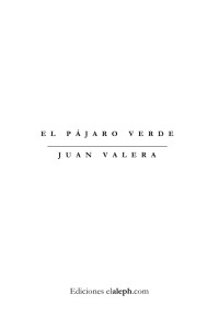 Juan Valera — El pájaro verde