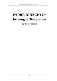 geal — PADRE IGNACIO Or The Song of Temptation