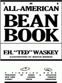 F.H. Waskey — The All-American Bean Book