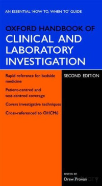 Drew Provan (Editor) — Oxford Handbook of Clinical and Laboratory Investigation, 2nd Ed