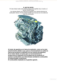 Unknown — Manual del motor diésel. Partes, componentes, funcionamiento, sistemas