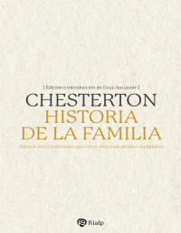 G. K. Chesterton — Historia de la familia